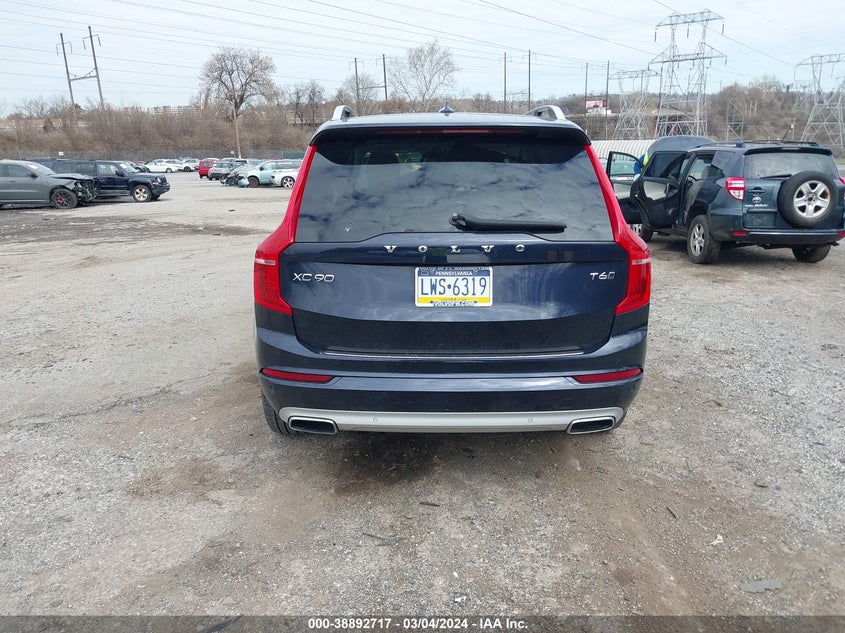2019 VOLVO XC90 T6 MOMENTUM - YV4A22PKXK1474033