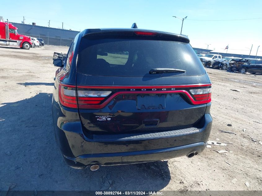 2016 Dodge Durango Sxt VIN: 1C4RDJAG6GC460267 Lot: 38892764