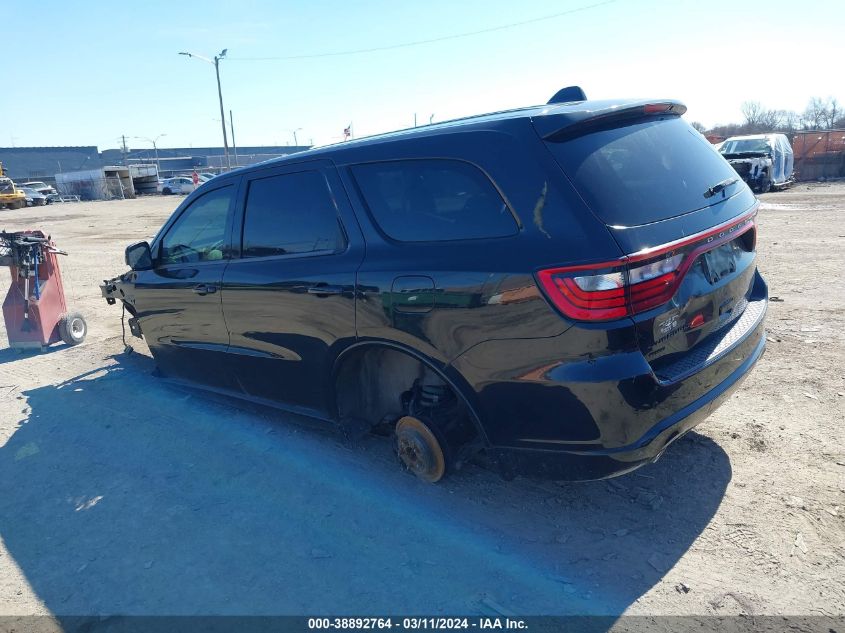 2016 Dodge Durango Sxt VIN: 1C4RDJAG6GC460267 Lot: 38892764