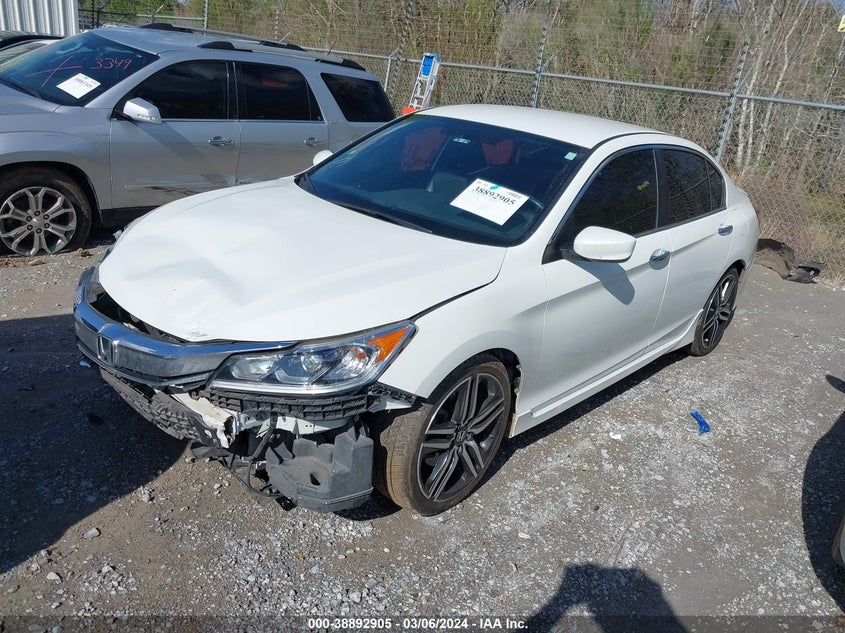 2016 HONDA ACCORD SPORT - 1HGCR2F56GA247501