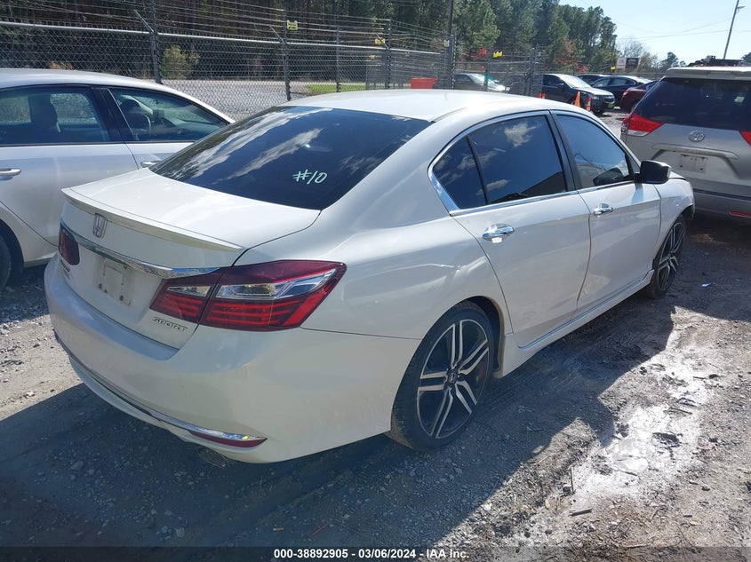 2016 HONDA ACCORD SPORT - 1HGCR2F56GA247501