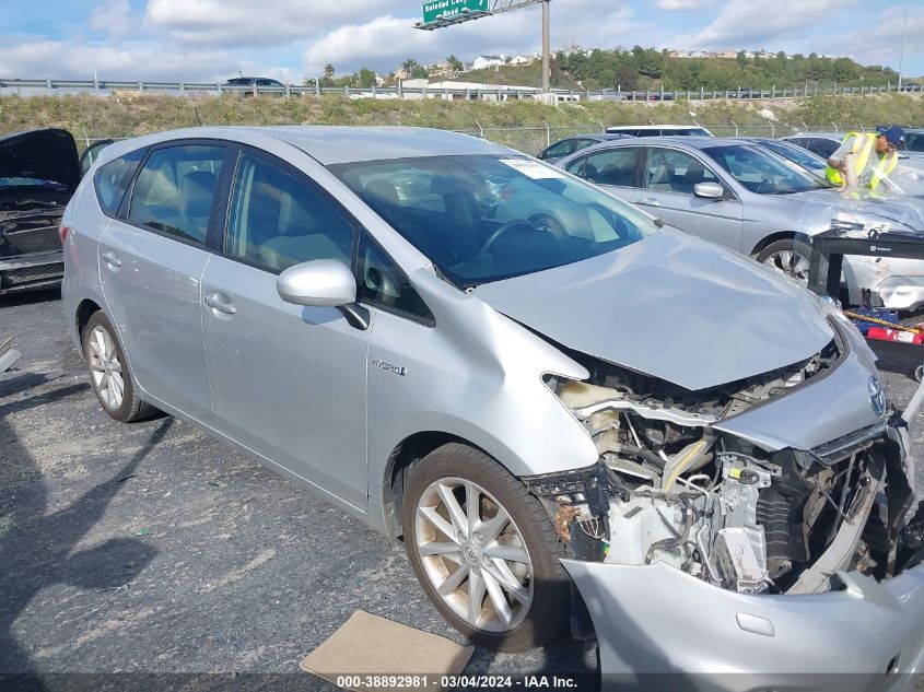 2012 Toyota Prius V Five VIN: JTDZN3EU7C3016706 Lot: 38892981