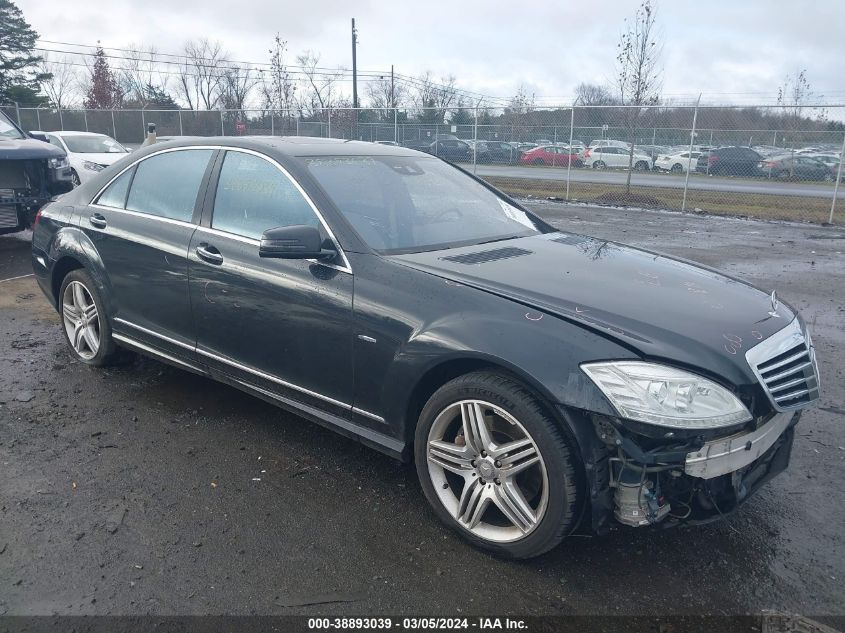 2012 Mercedes-Benz S 550 4Matic VIN: WDDNG9EB0CA444967 Lot: 38893039