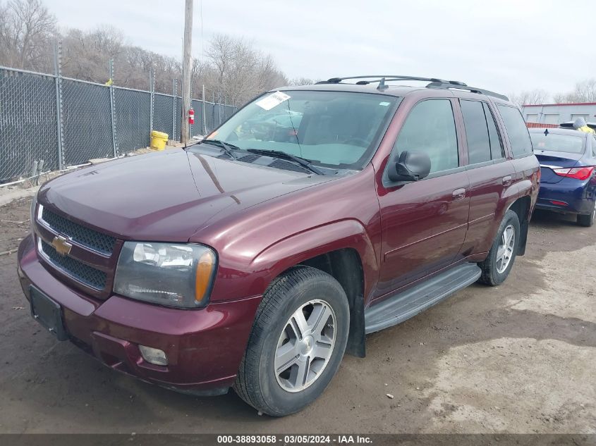 2007 Chevrolet Trailblazer Lt VIN: 1GNDT13S872263290 Lot: 38893058