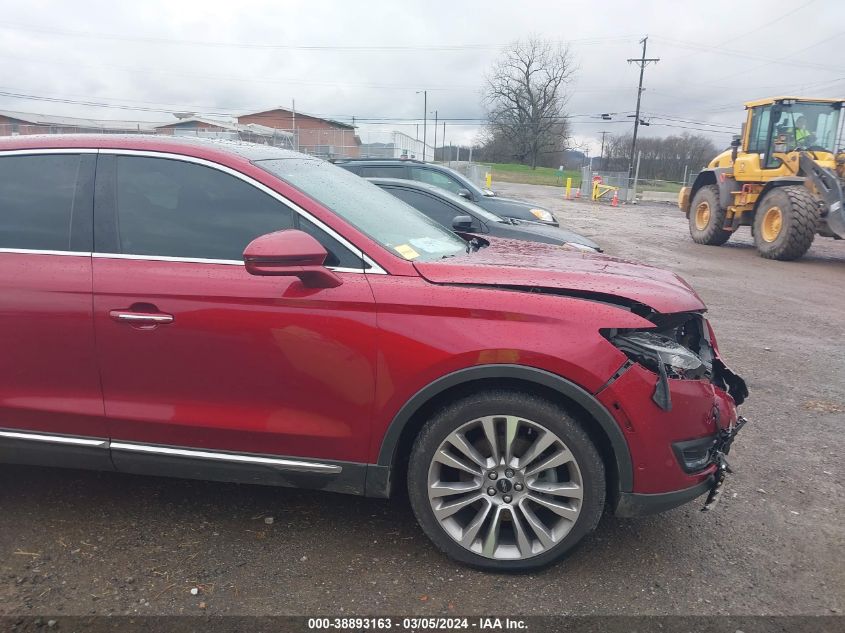 2017 Lincoln Mkx Reserve VIN: 2LMPJ8LP7HBL18324 Lot: 38893163