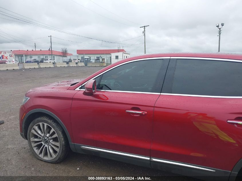 2017 Lincoln Mkx Reserve VIN: 2LMPJ8LP7HBL18324 Lot: 38893163