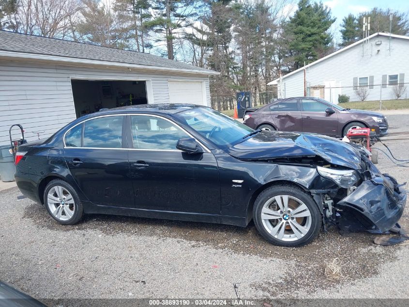 2010 BMW 528I xDrive VIN: WBANV1C5XAC389103 Lot: 38893190