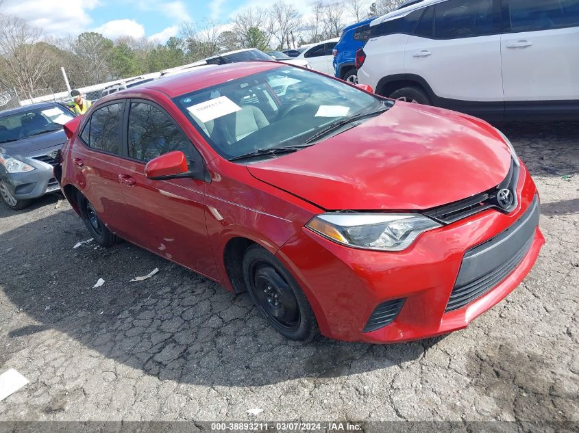 2014 TOYOTA COROLLA LE - 2T1BURHE3EC161358