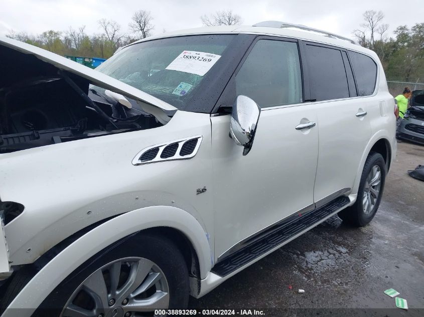 2016 Infiniti Qx80 VIN: JN8AZ2ND6G9801687 Lot: 38893269