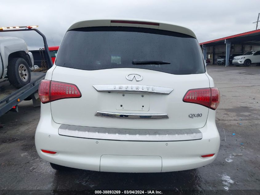 2016 Infiniti Qx80 VIN: JN8AZ2ND6G9801687 Lot: 38893269