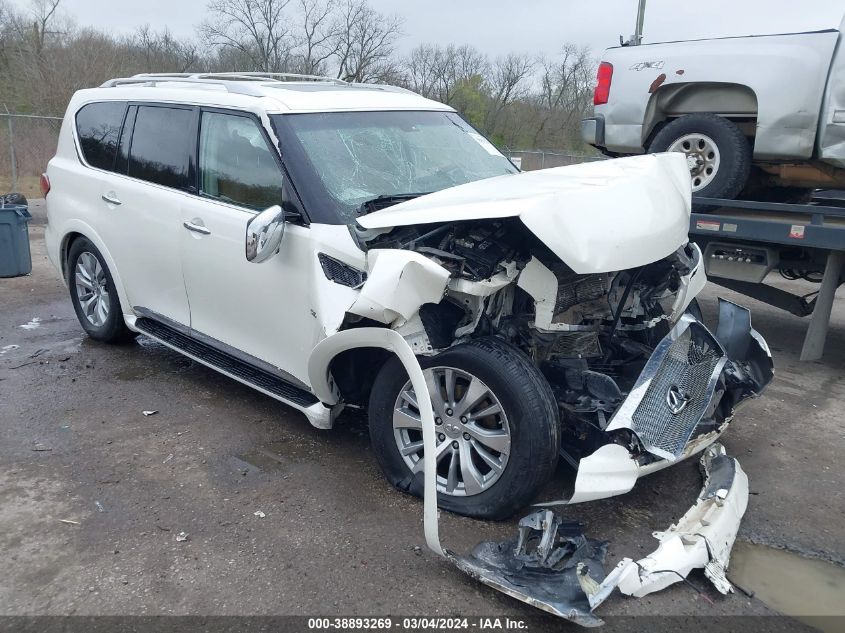 2016 Infiniti Qx80 VIN: JN8AZ2ND6G9801687 Lot: 38893269