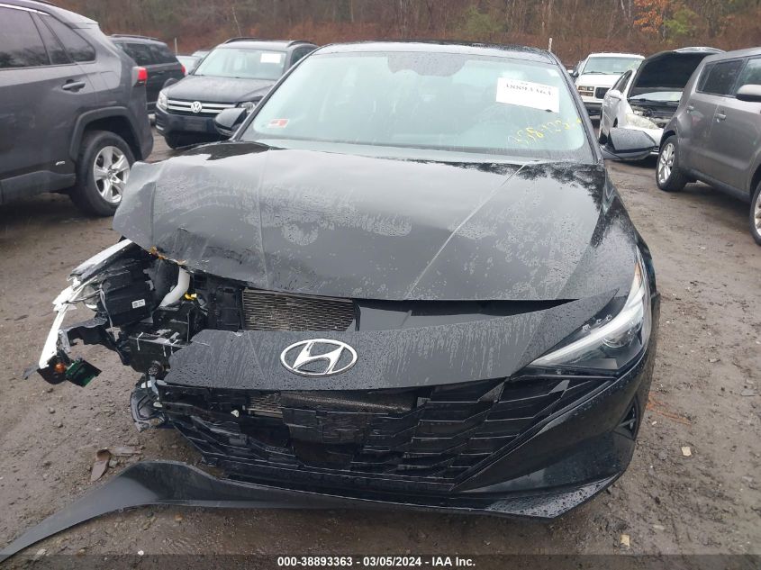 2021 Hyundai Elantra Se VIN: KMHLL4AG9MU175560 Lot: 38893363