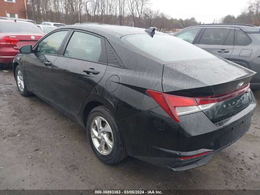 2021 Hyundai Elantra Se VIN: KMHLL4AG9MU175560 Lot: 38893363