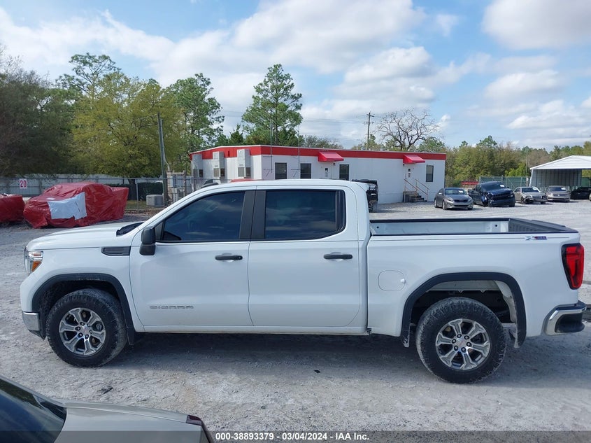 2021 GMC SIERRA 1500 4WD  SHORT BOX - 3GTU9AEF8MG204458