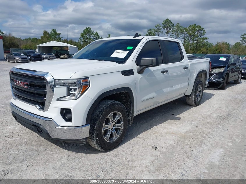 2021 GMC SIERRA 1500 4WD  SHORT BOX - 3GTU9AEF8MG204458