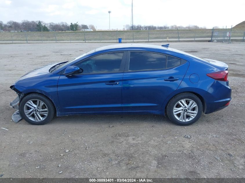 2020 Hyundai Elantra Sel VIN: 5NPD84LF5LH553283 Lot: 38893401