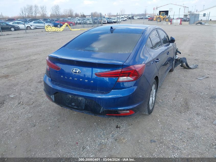 2020 Hyundai Elantra Sel VIN: 5NPD84LF5LH553283 Lot: 38893401