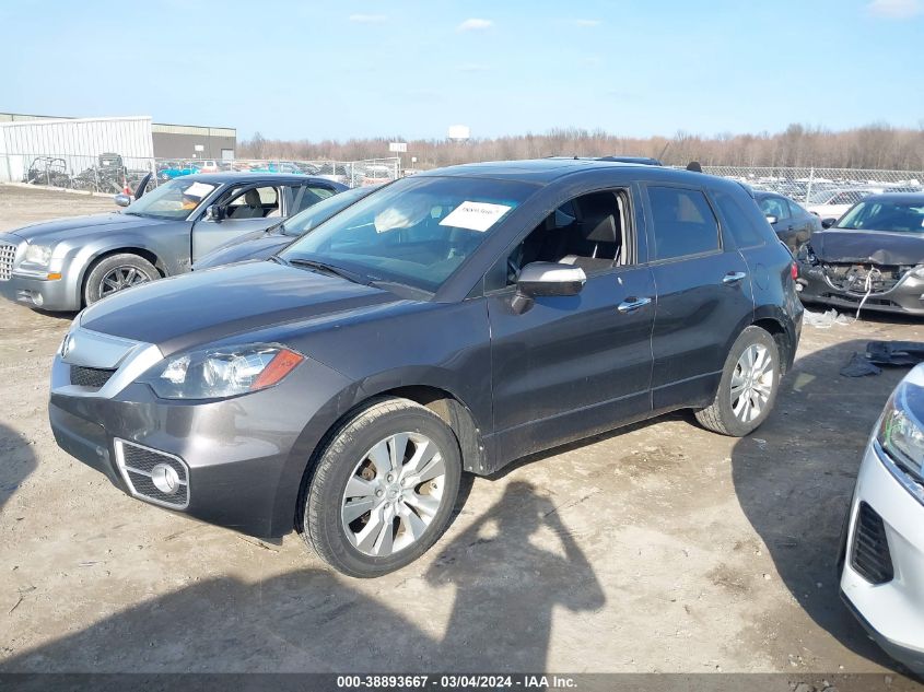 2010 Acura Rdx VIN: 5J8TB1H2XAA007151 Lot: 38893667