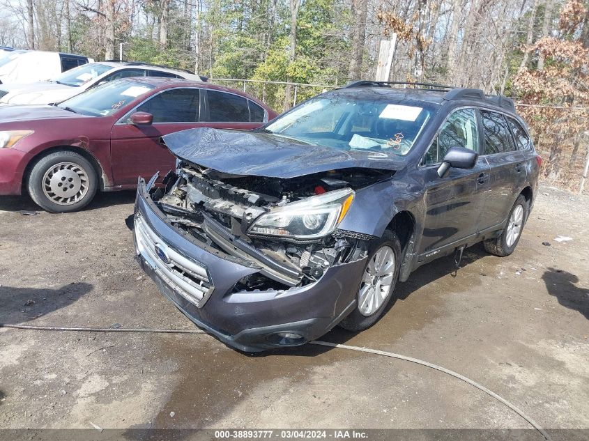 2016 Subaru Outback 2.5I Premium VIN: 4S4BSADC5G3273713 Lot: 38893777