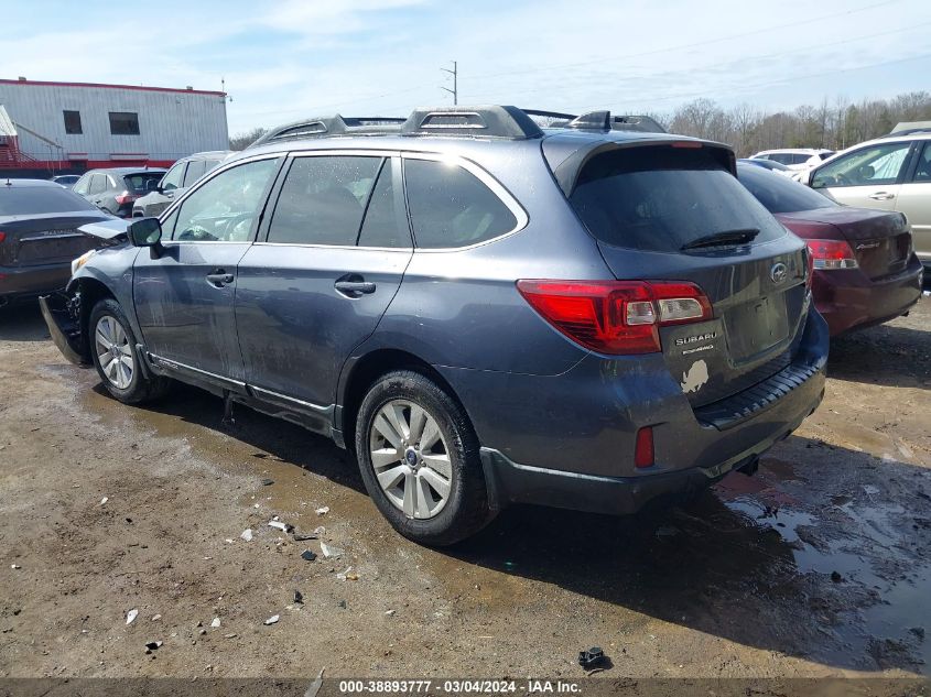 2016 Subaru Outback 2.5I Premium VIN: 4S4BSADC5G3273713 Lot: 38893777