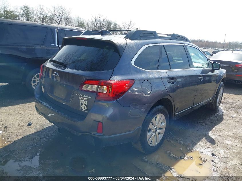 2016 Subaru Outback 2.5I Premium VIN: 4S4BSADC5G3273713 Lot: 38893777