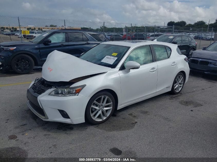 2015 Lexus Ct 200H VIN: JTHKD5BH9F2227969 Lot: 38893779