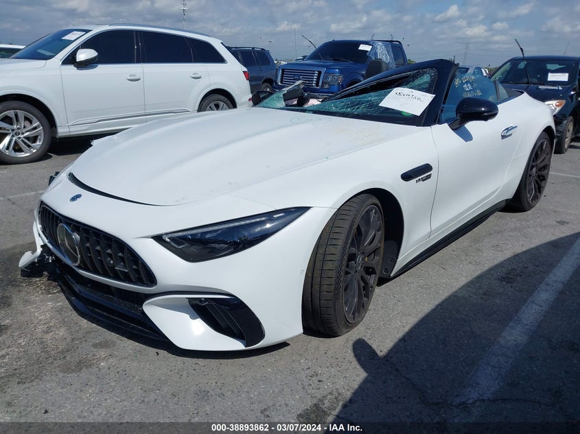 2022 MERCEDES-BENZ AMG SL 63 VIN: W1KVK8BBXNF004550