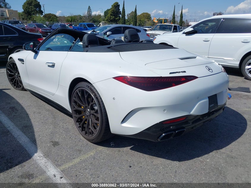 2022 MERCEDES-BENZ AMG SL 63 VIN: W1KVK8BBXNF004550