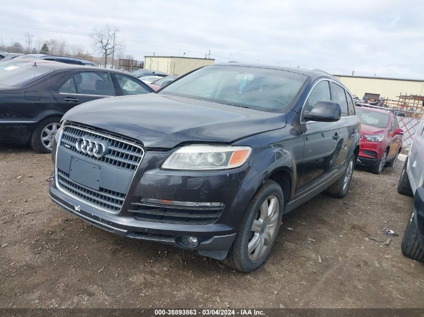 2007 Audi Q7 4.2 VIN: WA1AV74L97D023485 Lot: 38893863