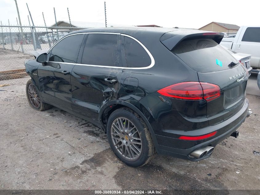 2016 Porsche Cayenne E-Hybrid S VIN: WP1AE2A29GLA64496 Lot: 38893934