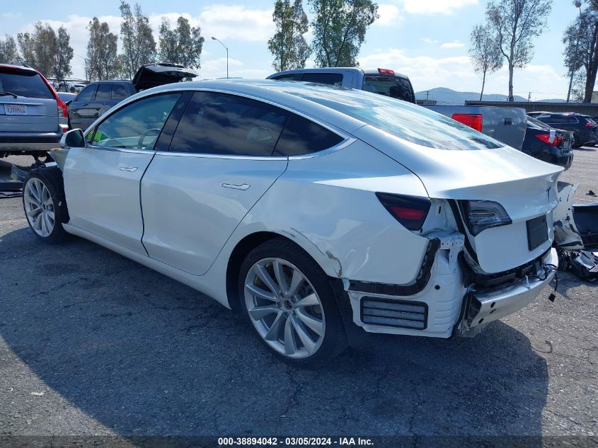 2019 Tesla Model 3 Long Range/Mid Range/Standard Range/Standard Range Plus VIN: 5YJ3E1EA4KF412996 Lot: 38894042