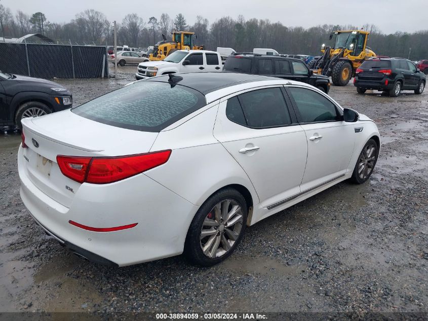 2014 Kia Optima Sxl Turbo VIN: 5XXGR4A63EG315959 Lot: 38894059