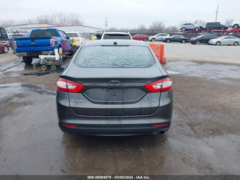 2015 Ford Fusion Se VIN: 3FA6P0H7XFR129191 Lot: 38894079