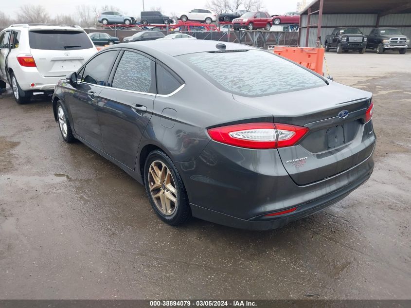 2015 Ford Fusion Se VIN: 3FA6P0H7XFR129191 Lot: 38894079