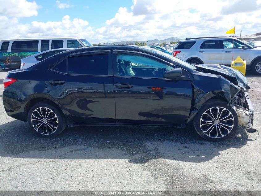 2014 Toyota Corolla S Plus VIN: 5YFBURHE5EP163547 Lot: 38894109