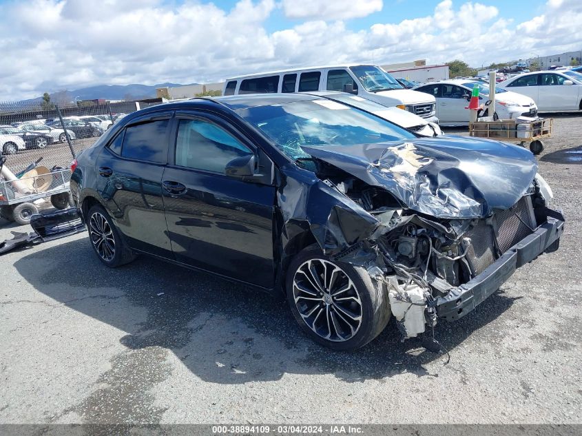 2014 Toyota Corolla S Plus VIN: 5YFBURHE5EP163547 Lot: 38894109