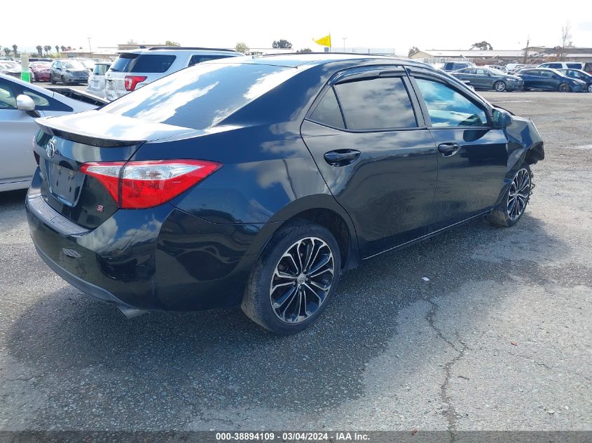 2014 Toyota Corolla S Plus VIN: 5YFBURHE5EP163547 Lot: 38894109