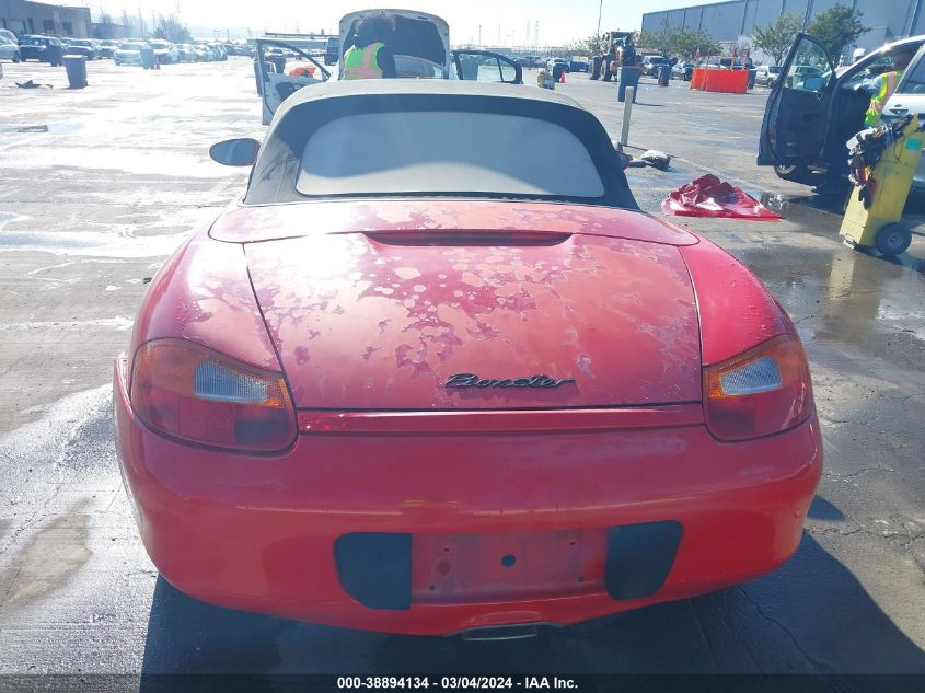 2000 Porsche Boxster VIN: WP0CA2984YU620353 Lot: 38894134