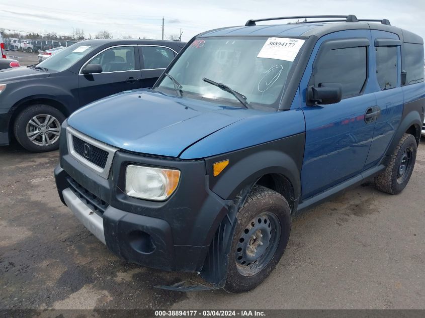 2006 Honda Element Ex VIN: 5J6YH28656L027955 Lot: 38894177