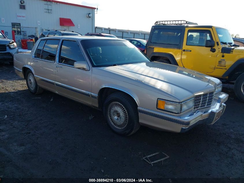 1992 Cadillac Deville VIN: 1G6CD53B1N4250829 Lot: 38894210