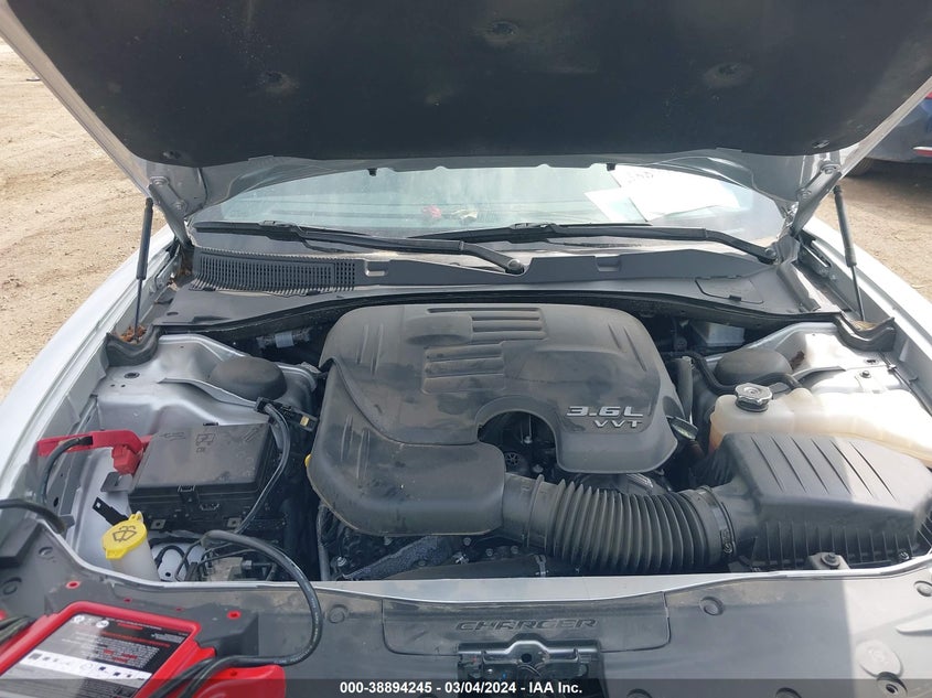 2022 DODGE CHARGER 3.6L V-6 DOHC, VVT, (VIN: 2C3CDXBG0NH261477