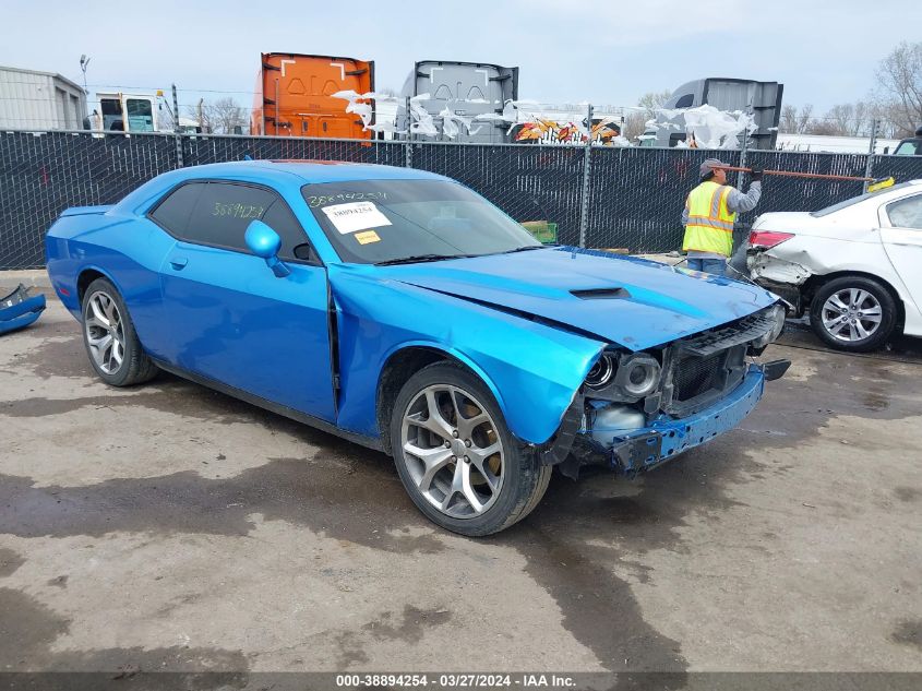 2015 Dodge Challenger Sxt Plus VIN: 2C3CDZBG9FH913719 Lot: 38894254