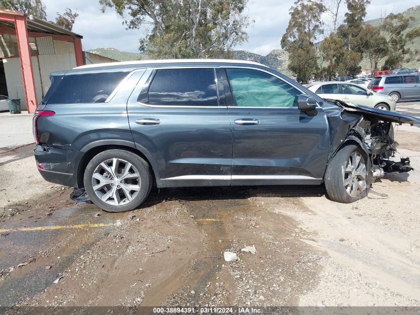 KM8R34HE7NU360965 2022 Hyundai Palisade Sel
