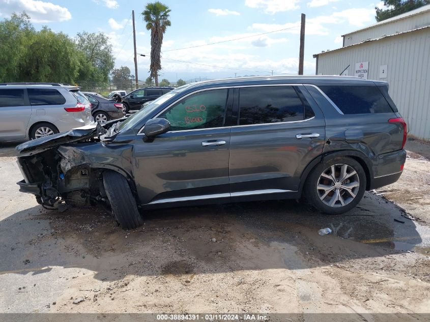 KM8R34HE7NU360965 2022 Hyundai Palisade Sel