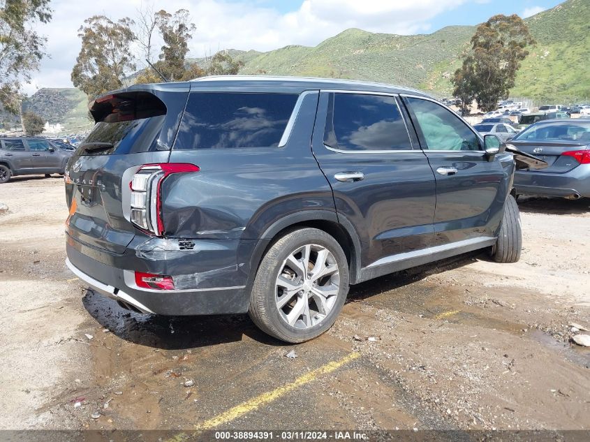 2022 Hyundai Palisade Sel VIN: KM8R34HE7NU360965 Lot: 38894391