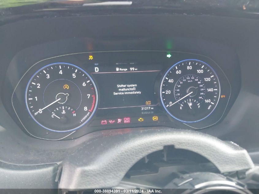 KM8R34HE7NU360965 2022 Hyundai Palisade Sel