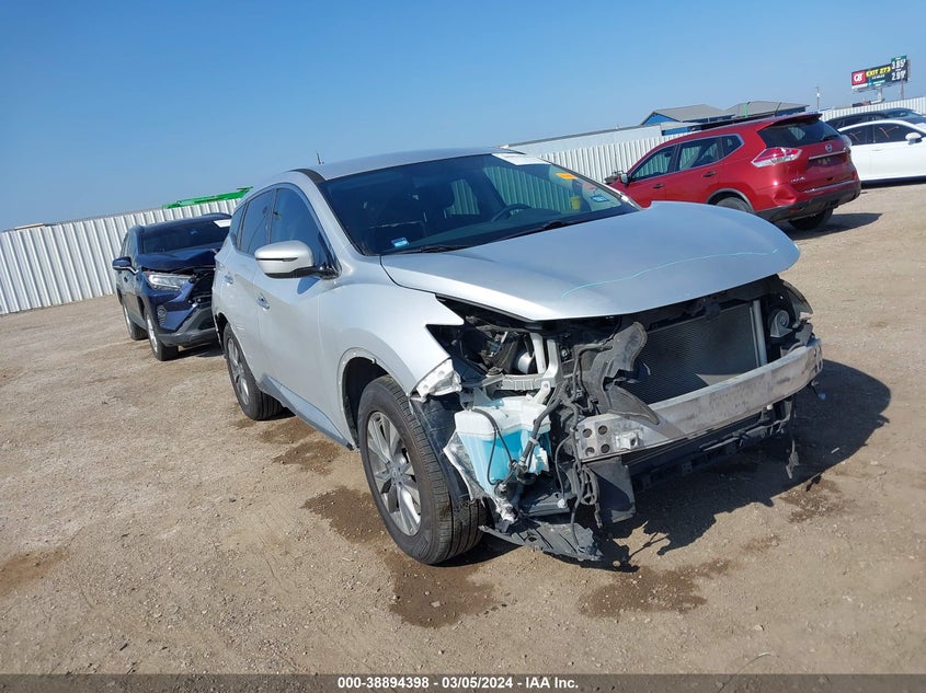 2017 NISSAN MURANO VIN: 5N1AZ2MGXHN124879