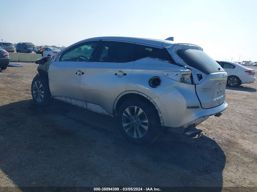 2017 NISSAN MURANO VIN: 5N1AZ2MGXHN124879