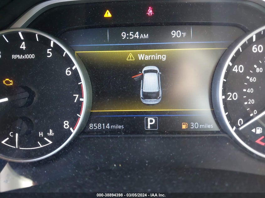 2017 NISSAN MURANO VIN: 5N1AZ2MGXHN124879
