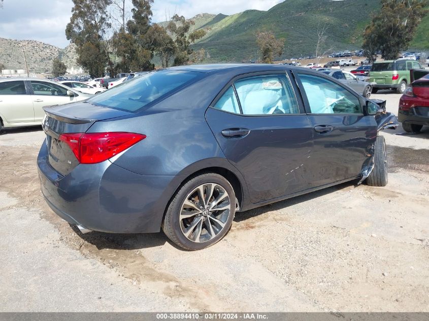 2019 TOYOTA COROLLA SE - 2T1BURHE7KC129363